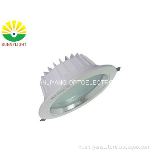 12W White shell LED Downlight CRI>80 high brightness downlights